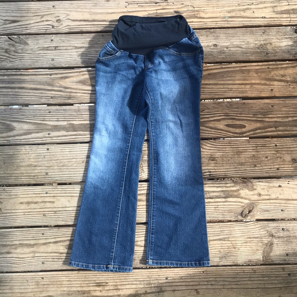 Motherhood maternity jeans, bootcut, size Xs